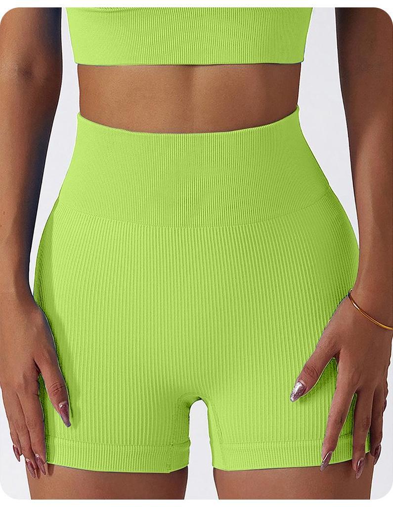 Women's High-Waisted Butt-Lifting Yoga & Running Shorts - Quick-Drying Fitness Wear