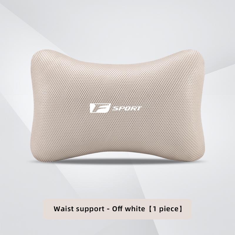 lexus Akcesoria do samochodu z lodowego jedwabiu, zagłówek, podparcie lędźwiowe, dla FSPORT LBX NX RX 350h 450h ES UX 300e GS GX IS LS LX CT LC RC GX460