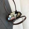 Retro Style Faux Leather Shoulder Bag for Women, Large Capacity Vintage Handbag, Trendy Commute Crossbody Bag