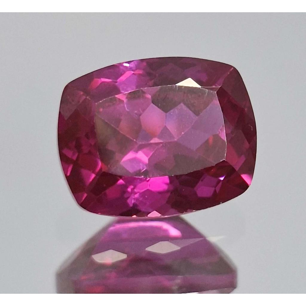 Cushion Cut Natural Pink Ruby Mozambique 8-10 Ct Fabulous Certified Gemstone