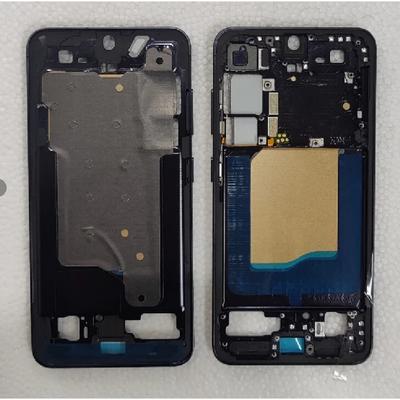 Para Samsung Galaxy S25 S931 Carcasa Marco Medio Placa Frontal LCD Bisel Reemplazo Piezas de Reparación + Botones Laterales