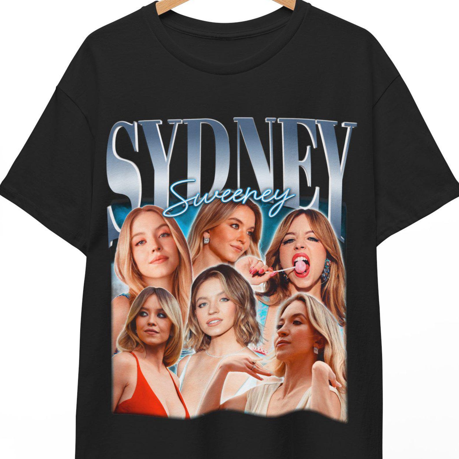 Sydney Sweeney, Sydney Sweeney Shirt, Sydney Sweeney Vintage Tshirt, Sydney Sweeney Fan Tees, Sydney Sweeney Movies, Sydney Sweeney Gift Tee S