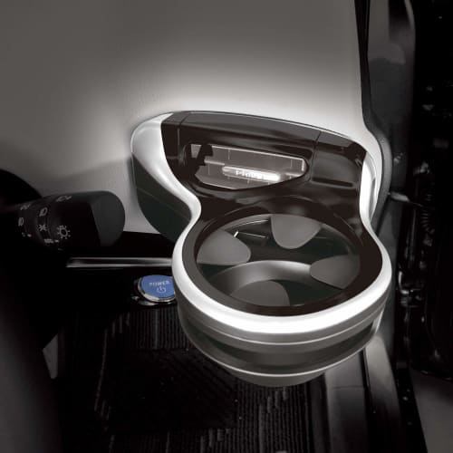 Carmate (CARMATE) [Web route limited item] Carmate car Toyota Prius 50 series specially designed drink holder driver seat passenger seat pair NZ562Z