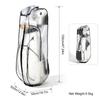 Transparent Rainproof Foldable Golf Bag Cover – All-in-One Portable Outdoor Raincoat