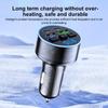 Car Charger Bluetooth 5.0 Car FM Transmitter PD Type-C Dual USB Ambient Player Car MP3 Charger Smartphone Charge