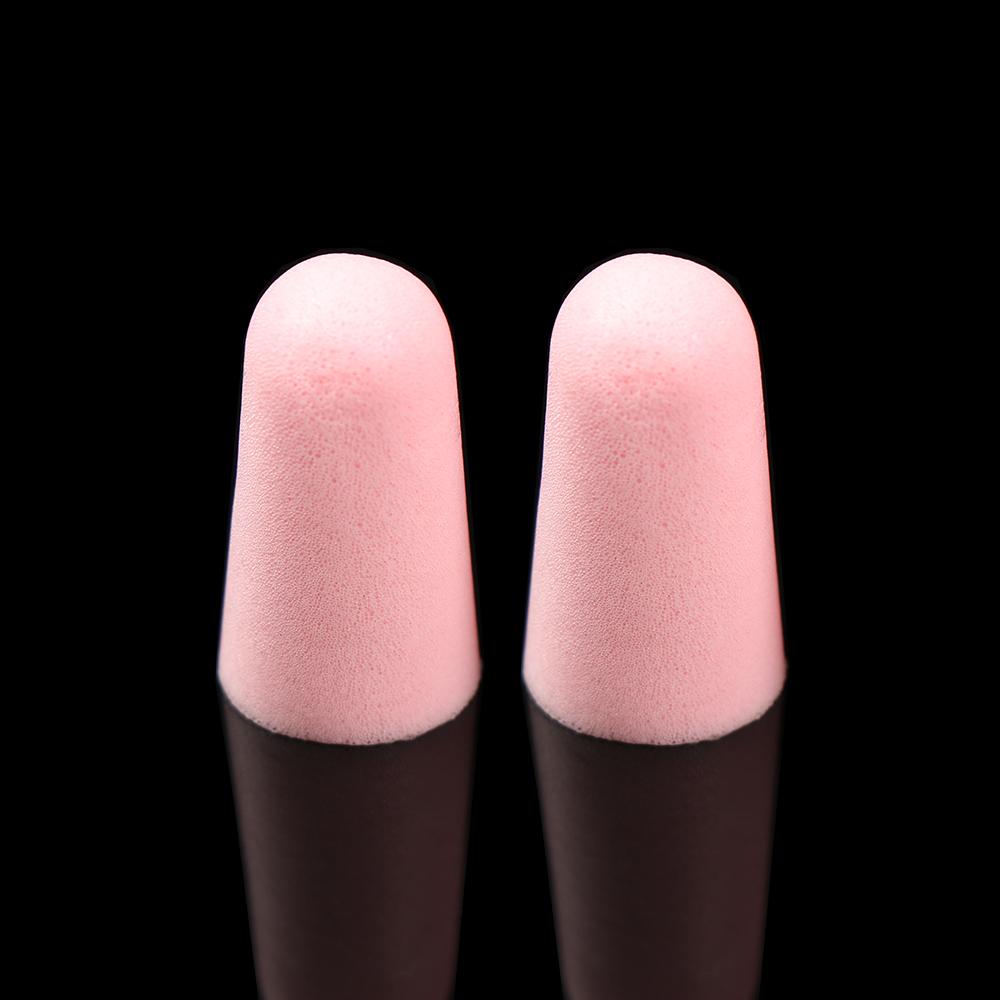 Color Travel Sleeping Soft Anti-noise Hearing Protector Earmuffs Earplugs Tapered Polyurethane Foam