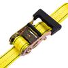 HFS(R) Ratchet Lashing Belts, Set of 2, 3.8cm x 4.5m, Breaking Strength 1.35t, Easy to Use, Fastening and Secures, Multi-Purpose, for Moving, Towing,