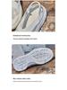 Summer 2025 Women's White Thick-Soled Espadrille Sandals - Breathable, Hollowed-Out Flats
