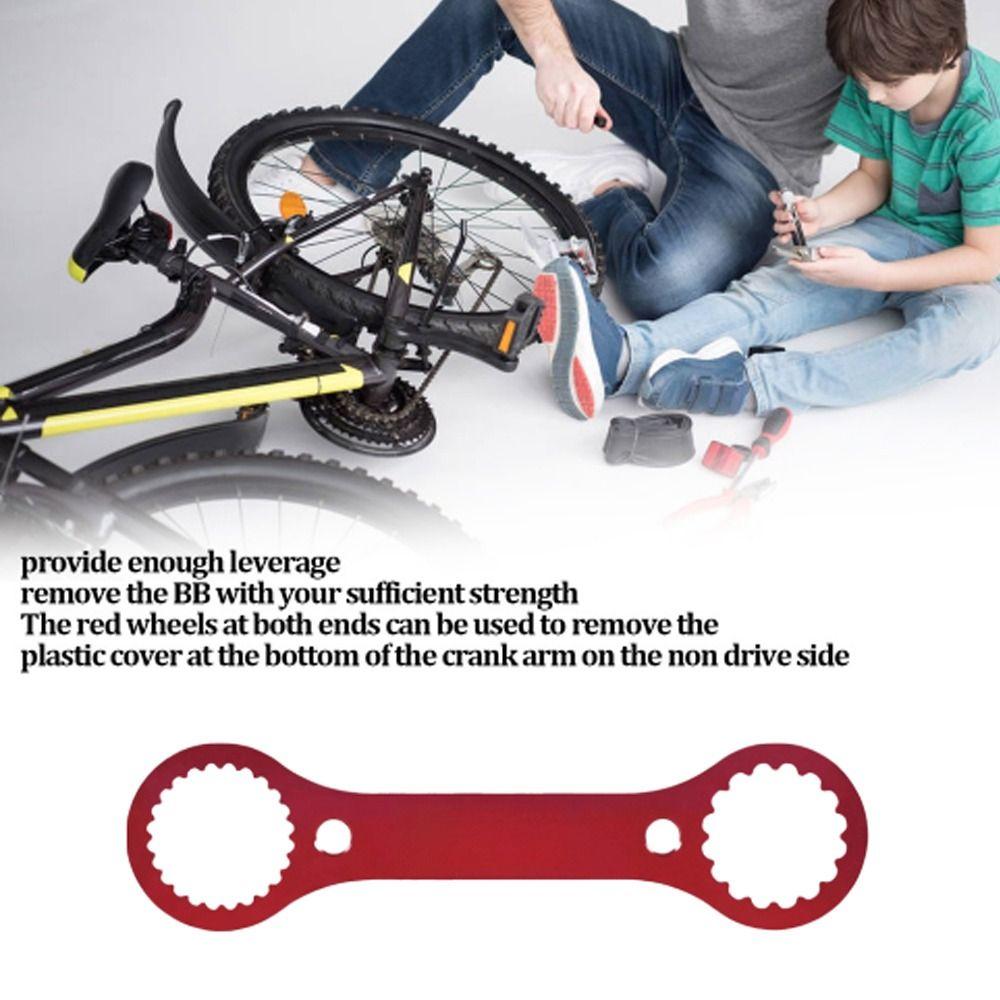 Red Bottom Bracket Wrench Bottom Bracket Tool for TL-FC32/TL-FC25/TL-FC24 Bike Repair