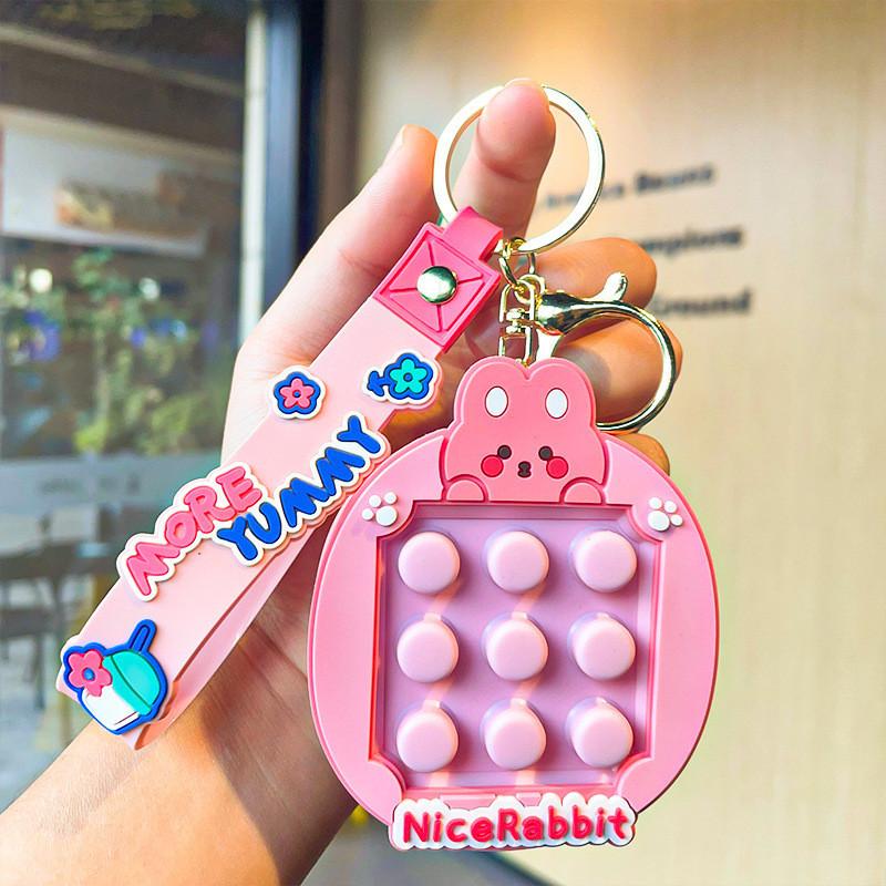 Silicone Animal Keychain Cute And Stress Relieving For Bags Backpacks And