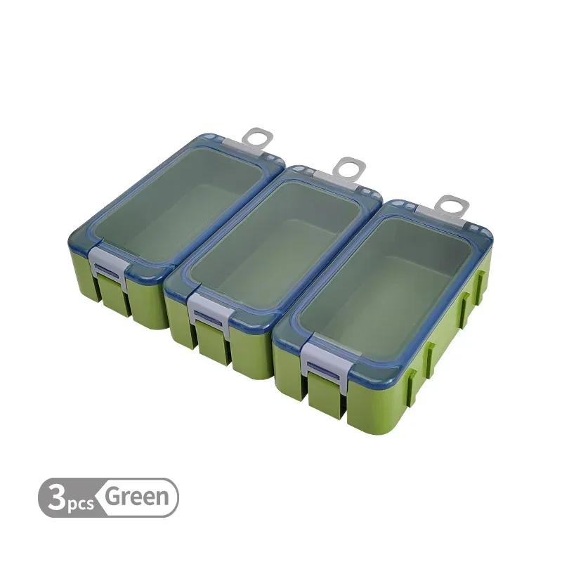 

1pc Fishing Tackle Bait Storage Boxes Portable Lure Hook Organizer Mini Utility Lures Fishing Box Sea Fishing Accessory Box