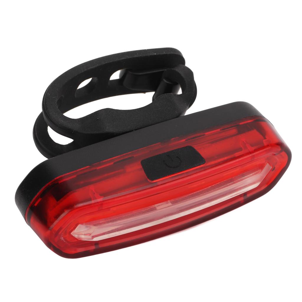 Bike Tail Light Rechargeable LED Waterproof USB Portable Bike Rear Light with 6 Lighting Modes for Mountain Bike