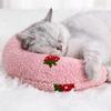 Cute Pet Little Pillow U-Shaped Neck Protector Deep Sleep for Puppy Kitten Pillow Dog Cat Headrest Sleeping Pillow Pet Supplies