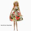 Fashion Polka Dot Skirt Handmade Casual Wear Striped Dresses Girl Gift DIY Accessories Girl Dresses Clothes for 30cm