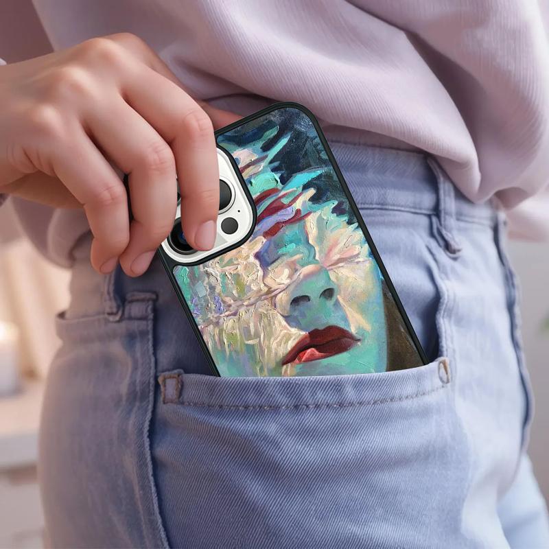 Abstract Art Underwater Boy Girl Phone Case For iPhone 17 Air 15 16e 14 13 Pro Max Coque 12 11 Pro Max PLUS Cover