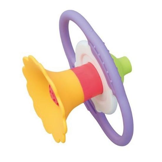 Toy Royal Soft Whistle Toy for Sucks and Polypropylene Soft to a Yellow Blows, (Washable/Teething), Clean, Durable, (Easy Grip/Makes Whistle),