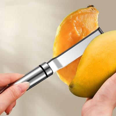 Levatorspinaci Ananas Rimozione Veloce del Nucleo Acciaio Inossidabile 304 Levatorspinaci Mango Multifunzionale Rimuovi Polpa Mango Sbucciatura Frutta Strumento da Pesca