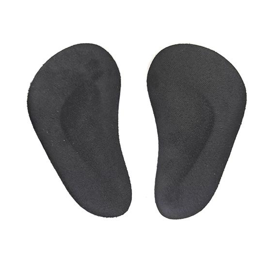 1 Pair Arch Support Insoles Correct Position Shoe Insoles Breathable Skin-Friendly Adhesive Foot Pads for Plantar Fasciitis Flat Feet Relief