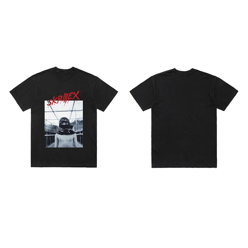Nuova Merce Owsla Skrillex Top 100 DJ Estate Elettrico Periferico Rave EDM T-Shirt Stampata Grafica Uomo Streetwear