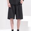 Men's Summer Lightweight 5-Inch Shorts Loose-Fit Quick-Dry Beach Pants Solid Color Minimalist Athletic Shorts
