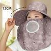 Fordable Sun Hat Wide Brim Fisherman Hat Fashion Face Hood Hat  Women
