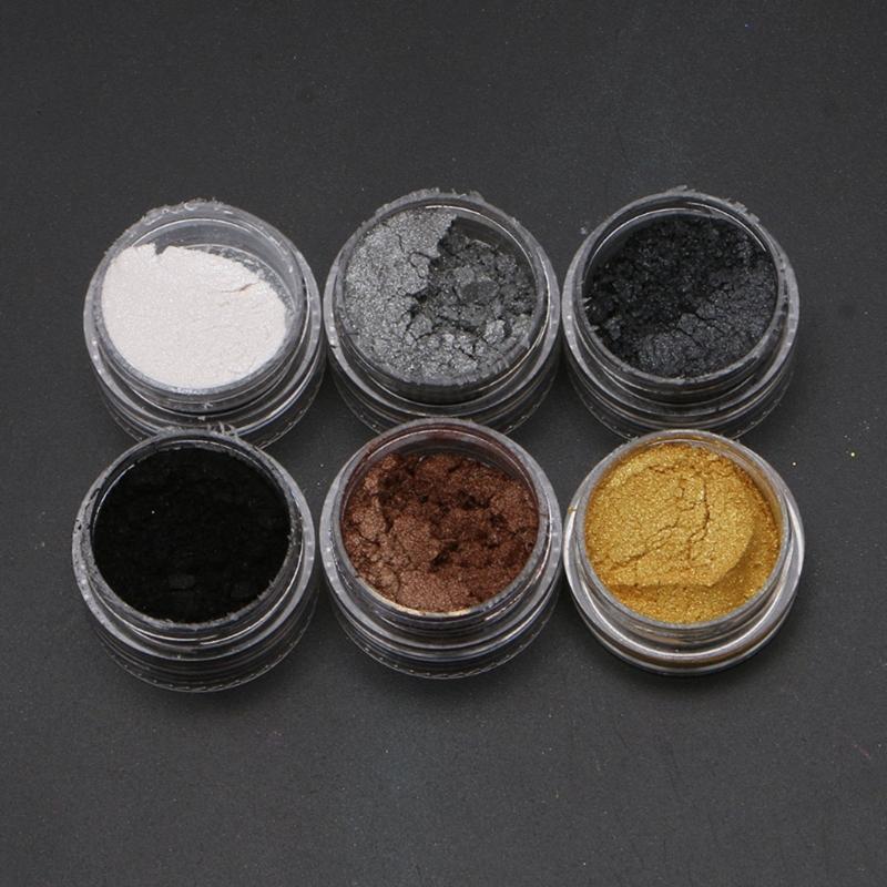 10x/set 60 Color Pigment Powder Dye for Slime Soap Bath Bomb Candle Making Colorant Cosmetic Pearl Powder for Nail Decor