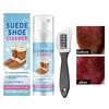 Schuhreinigungs-Set 100 ml Schuh-Fleckentferner-Spray mit Bürste Sneaker-Reiniger für Leder Strickwaren Canvas Schuhwerk Stiefel Hausschuh