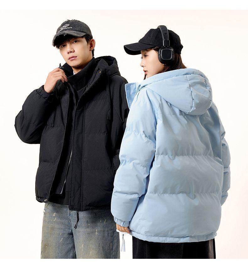 Women's Hooded Two-Piece Winter Down Coat - Thickened Cotton-Padded Bread Jacket