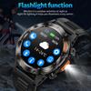 Outdoor Bluetooth Call Smart Watch Men 360 * 360 High Definition Full Touch Screen Sports Health Monitoring Smartwatch Men