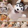 Kawaii Pluche Dier Husky Hond / Schaap / Alpaca Knuffel Handpop Zachte Geiten Pluche Pop Verjaardagscadeau