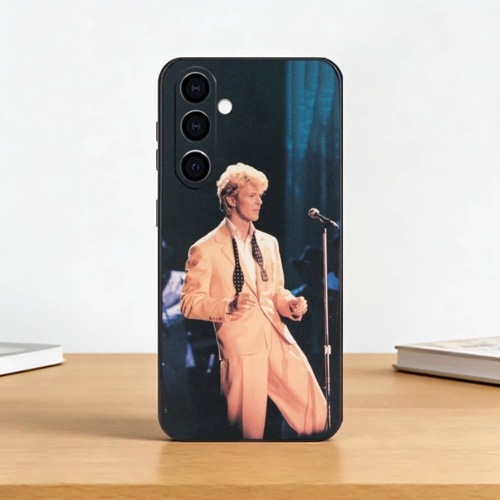 Sänger D-David Bowie Handyhülle Für Samsung Galaxy A73,A72,A71,A70,A53,A52,A51,Weiche Silikon Schwarze Hülle
