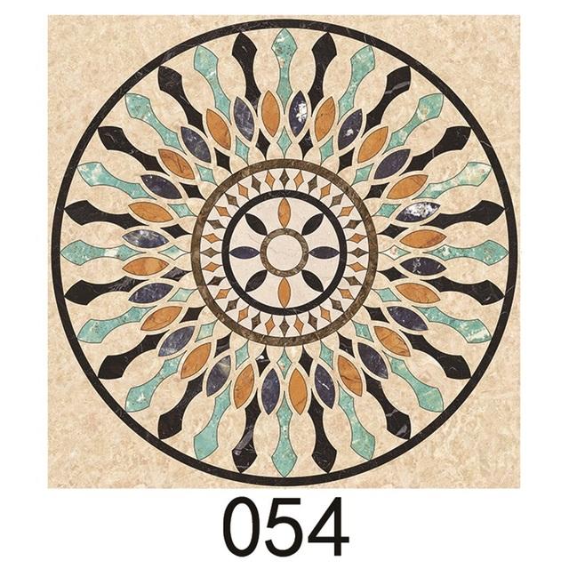 8/10/15/20cm Marble Waterjet Parquet Floor Tiles Diagonal Wall Sticker Bathroom Kitchen Wall Decals Tile Peel & Stick Art Mural