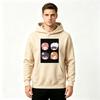 Men's Anime Chibi Character Print Pullover Hoodie Casual Long Sleeve Streetwear Sweatshirt