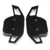 2Pcs Aluminum Shifter Extensions Auto Accessories Car Steering Wheel Shifter Paddles Extension Shifter