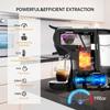 Macchina da Caffè a Capsule Completamente Automatica, Mini e Leggera per Uso Domestico, Piccola Macchina da Caffè Multifunzione