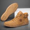Men's Sneakers Ankle Boots - Casual Walking Shoes - Comfortable and High Top Shoes