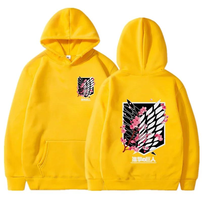 

New anime hooded sweaterfashionable and warm men s sweater hip-hop pattern printed sweater casual streetwear 3XL