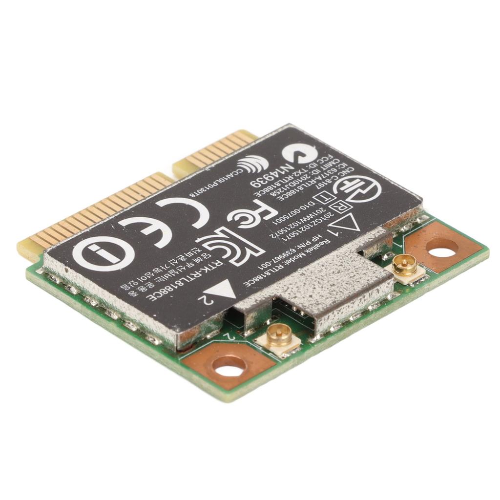 PCI E WiFi Card 150Mbps Support 802.11 BGN Mini PCI E RTL8188CE WiFi Card for Laptop Desktop
