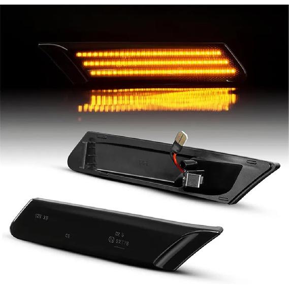 

Turn Signal Lamp Led Front Fender Side Marker Light Compatible with Porsche 987 Cayman Boxster 911 997 Carrera Turbo GT3 GT2 (Black) чёрный