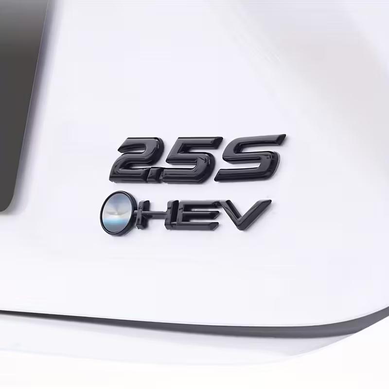 1 Stück 3D Metall HEV Logo Auto Kofferraum Emblem Plakette Aufkleber für C-amry H-ighlander G-ranvia S-ienna A-valon Zubehör