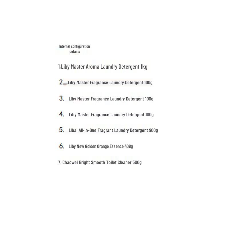 Liby Cleaning and Care Set