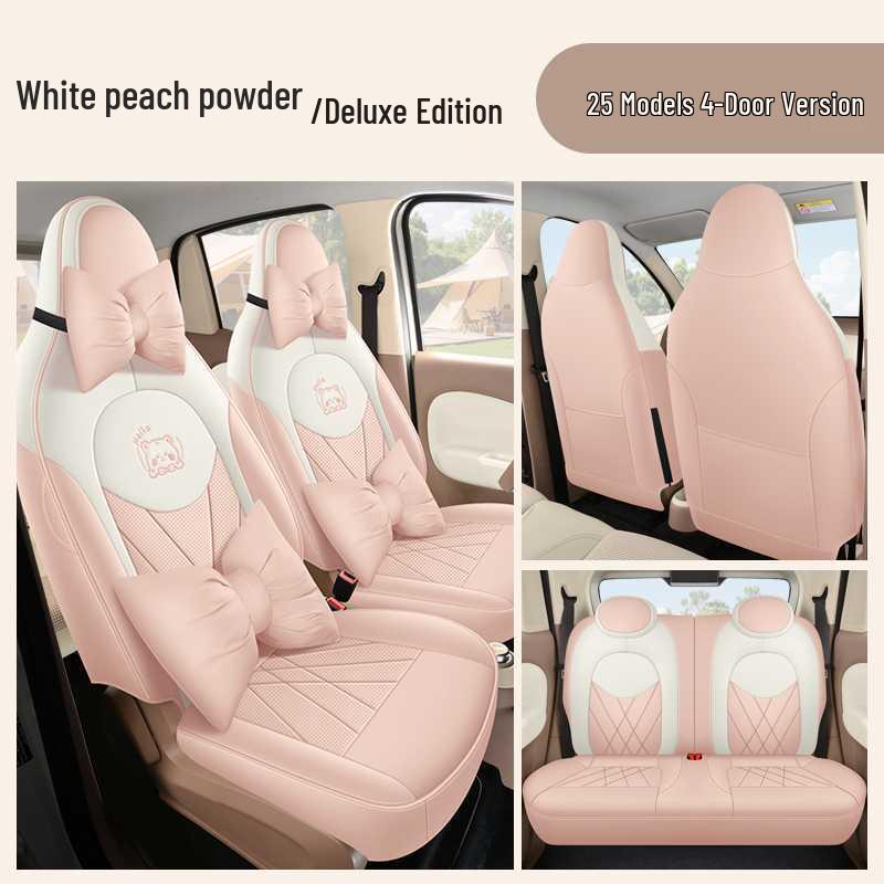 Seat Covers for Wuling Hongguang Mini 4th Gen: Four-Door MiniEV Macaron Edition Car Decoration