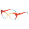 Cat Eye Shape Women's Glasses Frames Fashion Blue Light Blocking Eyeglass Frames European American Stylish Women's Glass