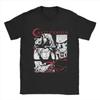 Castlevania Black & White Comic Men T Shirt Casual Tees Short Sleeve Round Neck T-Shirt Cotton 4XL 5XL 6XL Clothing