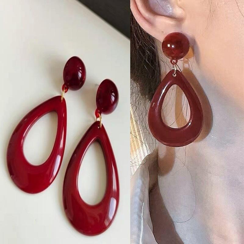 925 Silver Needle Geometric Pearl Earrings For Women Fashion Earrings Flowing Tassel Earrings Elegant Jewelry