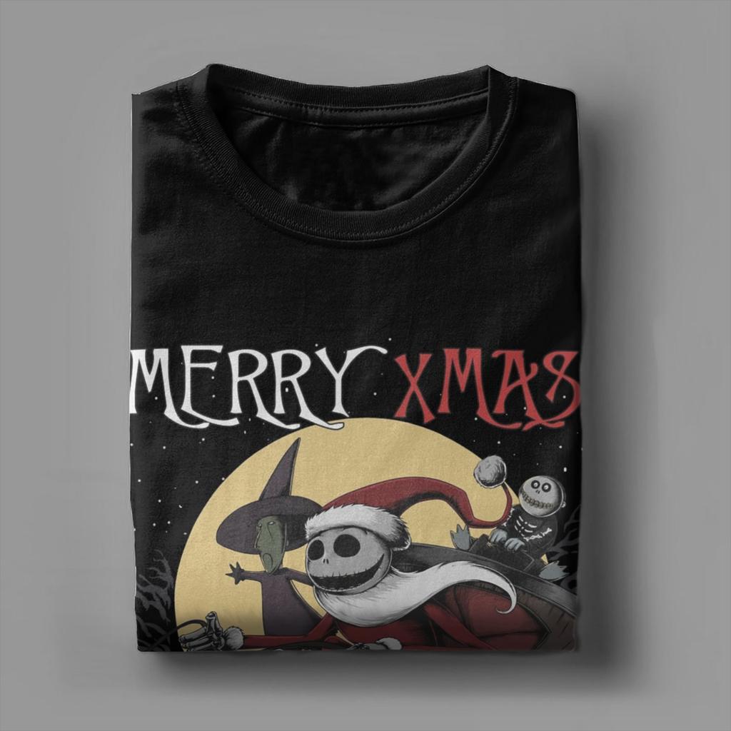 Das Nightmare Before Christmas T-Shirt für Männer Frauen Mode T-Shirts 100% Baumwollkleidung