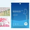 Portable Disposable Dental Floss Portable Dining Oral Dental Floss-stick 100 Pcs/bag