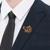 Elegant Dragon Brooches Dress Accessory Dragon Brooch Pin Alloy Texture Perfect for Matching Women Stylish Outfit
