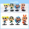 Akční figurky Powerpuff Girls Blossom Bubbles Buttercup Model Panenky Hračky Pro Děti Domácí Dekorace Dárky