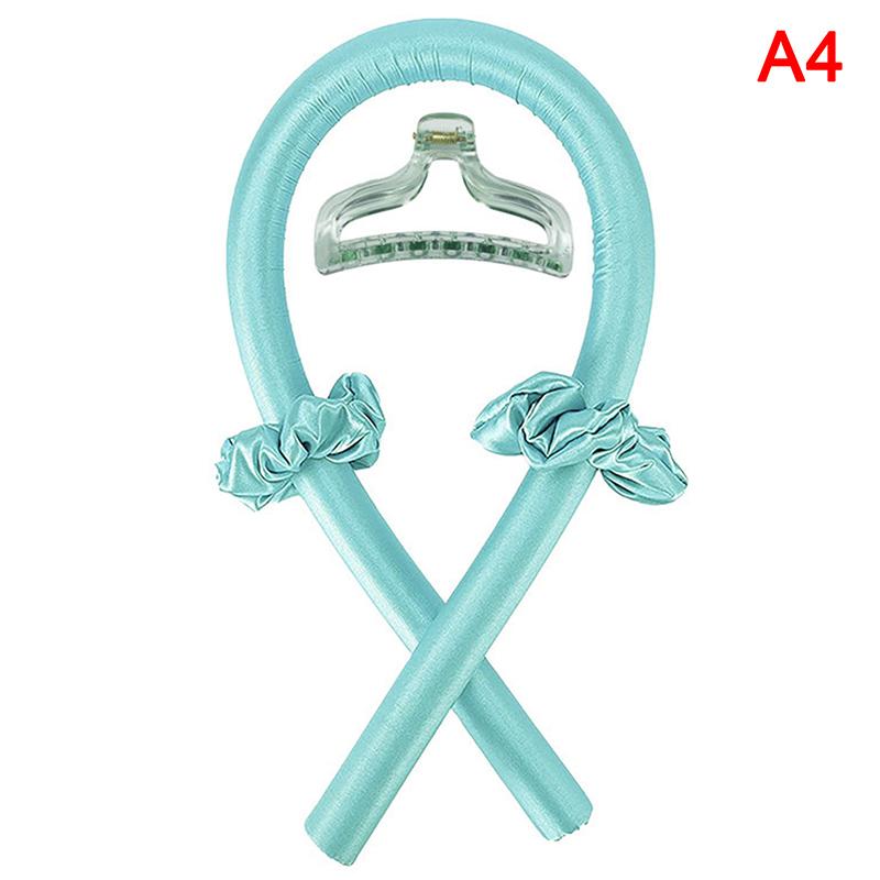 Heatless Curling Rod Headband No Heat Hair Curlers Ribbon Hair Rollers